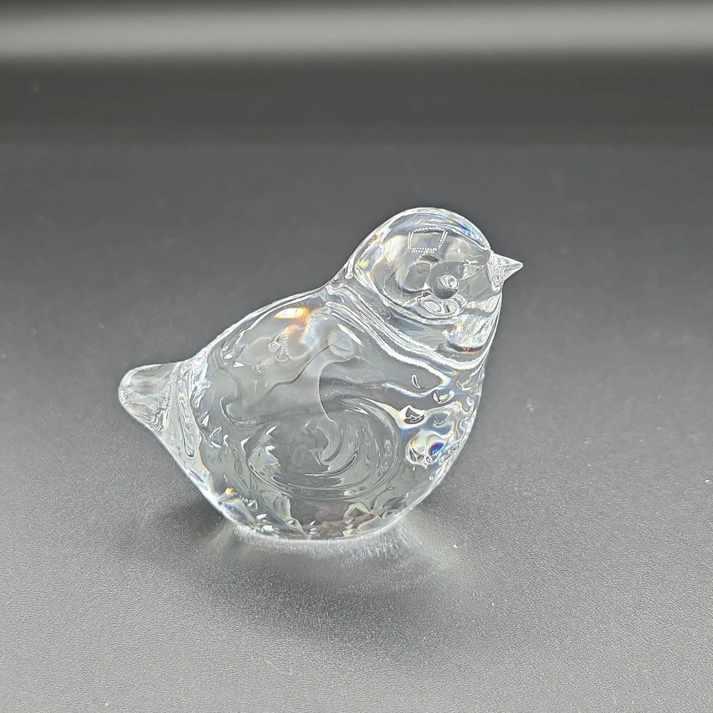 Baccarat Crystal Little Bird Birdie Figurine - Picture 6 of 6